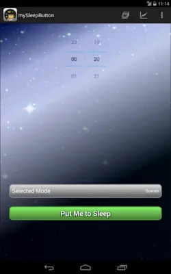 mySleepButton android App screenshot 0